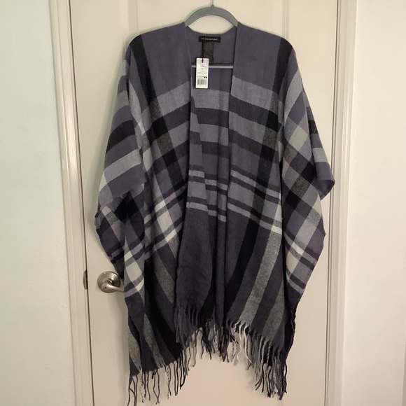 NWT New Banana Republic Women's Cashmere Blend Blanket Wrap Scarf - Picture 3 of 8